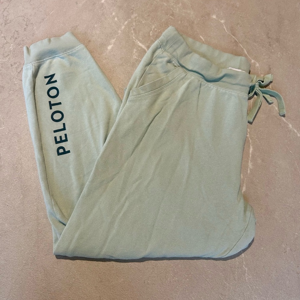 Peloton Light Green Joggers - Picture 2 of 8